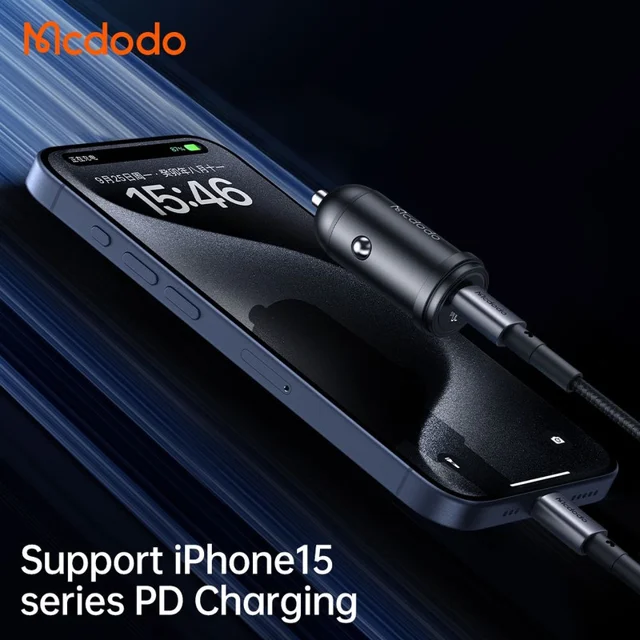 شارژر فندکی 30 وات مک دودو مدل CC-7493 W-Cable به همراه کابل USB-C 102926009